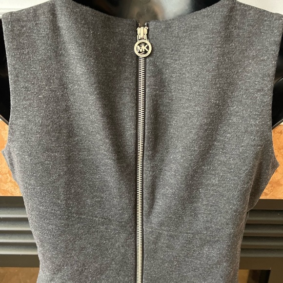 Micheal Kors Sleeveless Dress with Zipper Detail - Picture 3 of 10